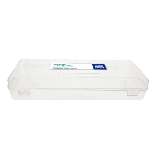 [851 BAZ] Clear Multipurpose Ruler-Length Utility Box