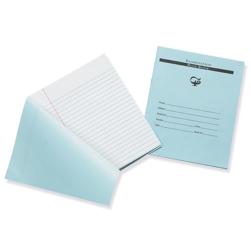 [PBB7832 PAC] 32 Page 7" x 8.5" Examination Blue Book 3/8" Ruled