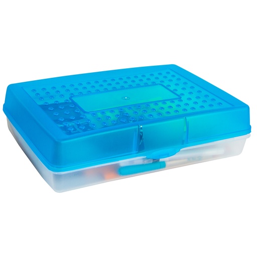 [61468U12C STX] Blue Large Pencil Box