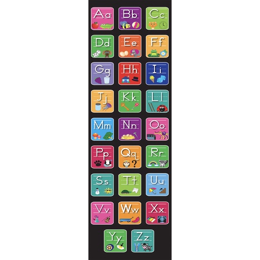 [98103 ASH] 4" Alphabet Sensory Spots 26pc Set