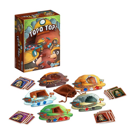 [45504 MIN] Topo Top Board Game