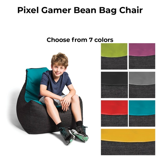 [17177 JAX] Pixel Gamer Bean Bag Chair