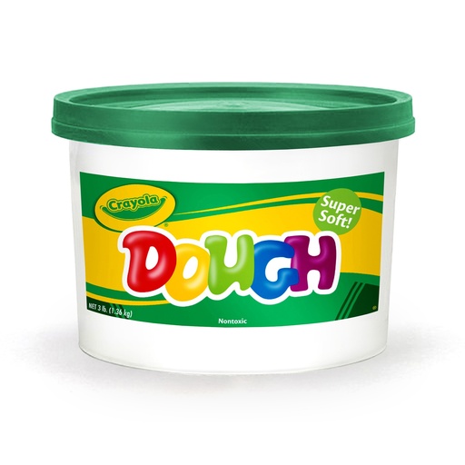 [570015044 BIN] Crayola® Dough — Green 3 lb Resealable Bucket